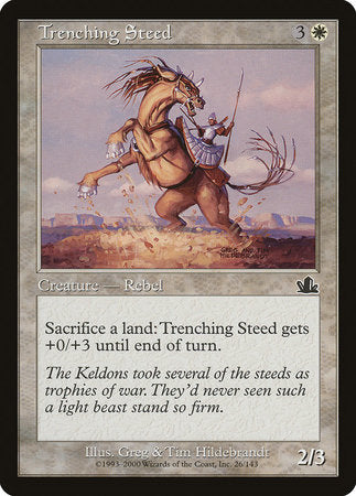 Trenching Steed [Prophecy] | Exor Games Summserside