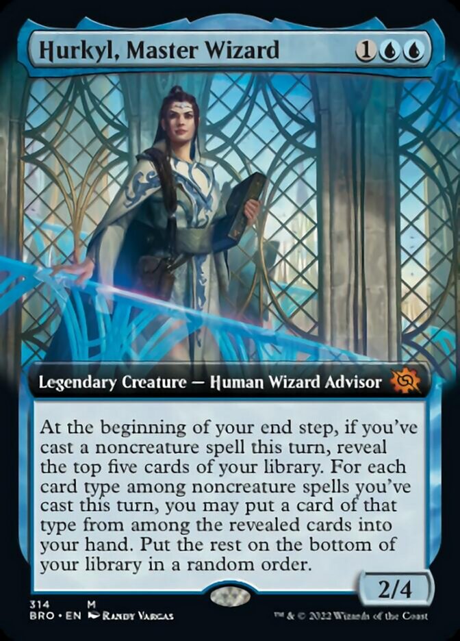 Hurkyl, Master Wizard (Extended Art) [The Brothers' War] | Exor Games Summserside