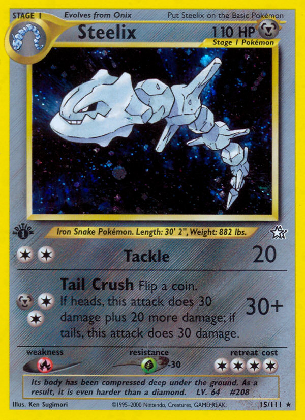 Steelix (15/111) [Neo Genesis 1st Edition] | Exor Games Summserside