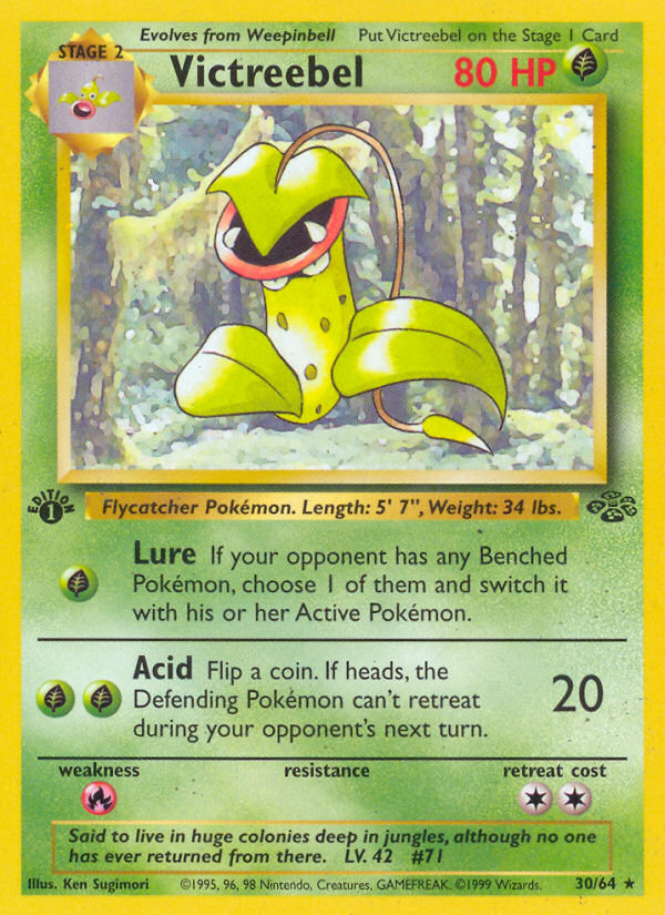 Victreebel (30/64) [Jungle 1st Edition] | Exor Games Summserside