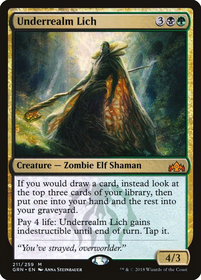 Underrealm Lich [Guilds of Ravnica] | Exor Games Summserside