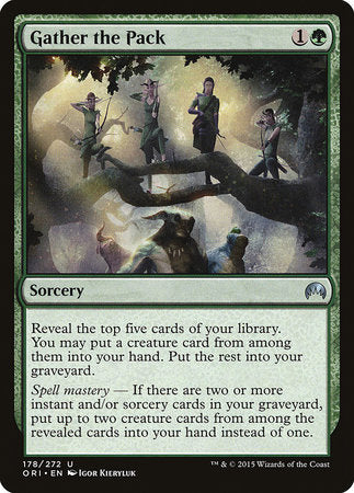 Gather the Pack [Magic Origins] | Exor Games Summserside