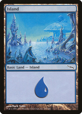 Island (291) [Mirrodin] | Exor Games Summserside