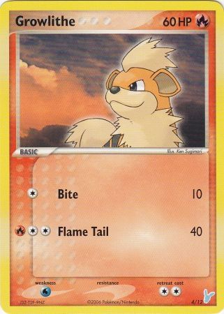 Growlithe (4/12) [EX: Trainer Kit 2 - Minun] | Exor Games Summserside