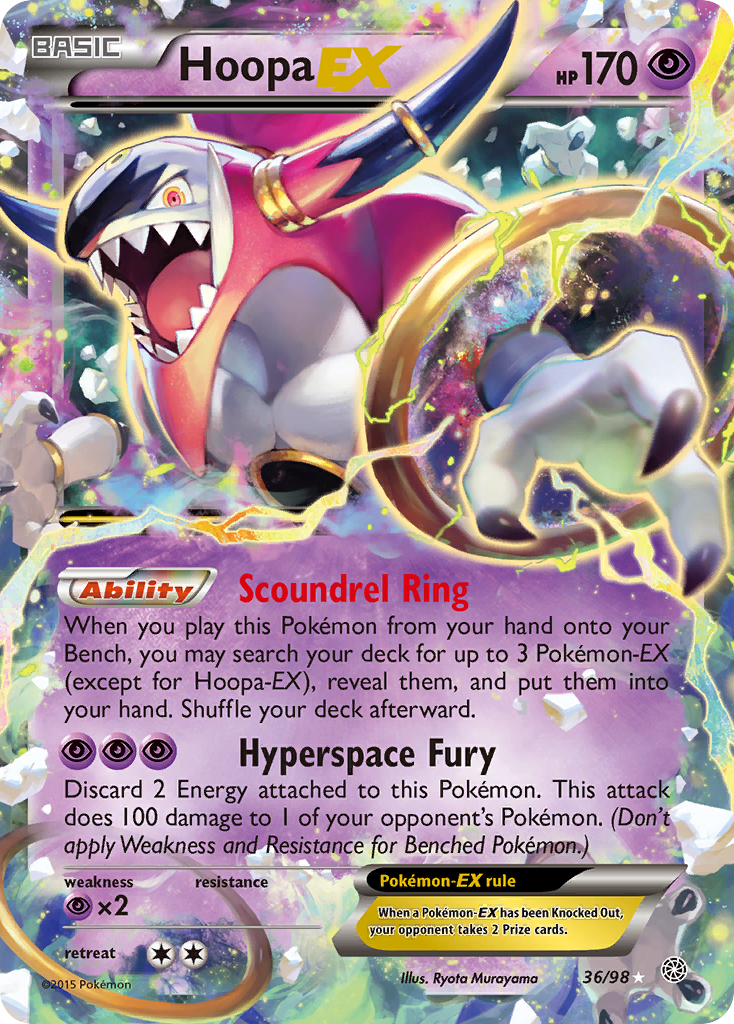 Hoopa EX (36/98) [XY: Ancient Origins] | Exor Games Summserside