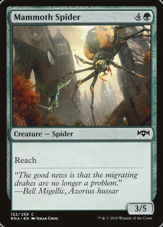 Mammoth Spider [Ravnica Allegiance] | Exor Games Summserside