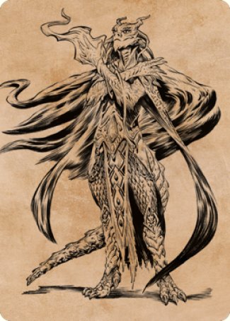 Lozhan, Dragons' Legacy Art Card [Commander Legends: Battle for Baldur's Gate Art Series] | Exor Games Summserside