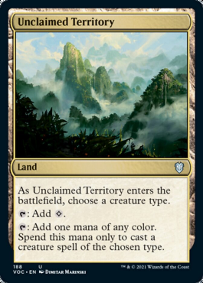 Unclaimed Territory [Innistrad: Crimson Vow Commander] | Exor Games Summserside