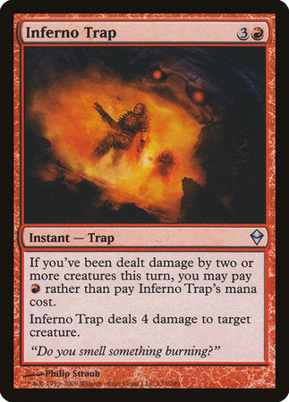 Inferno Trap [Zendikar] | Exor Games Summserside