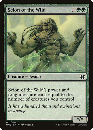 Scion of the Wild [Modern Masters 2015] | Exor Games Summserside