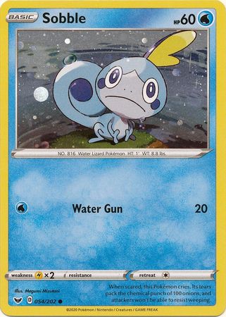 Sobble (054/202) (Cosmos Holo) [Sword & Shield: Base Set] | Exor Games Summserside