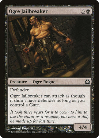 Ogre Jailbreaker [Return to Ravnica] | Exor Games Summserside