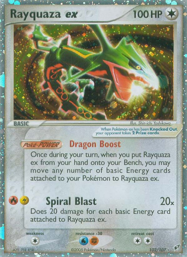 Rayquaza ex (102/107) [EX: Deoxys] | Exor Games Summserside