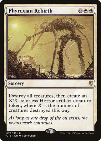 Phyrexian Rebirth [Commander 2016] | Exor Games Summserside
