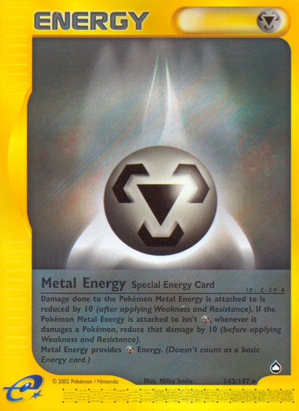 Metal Energy (143/147) [Aquapolis] | Exor Games Summserside