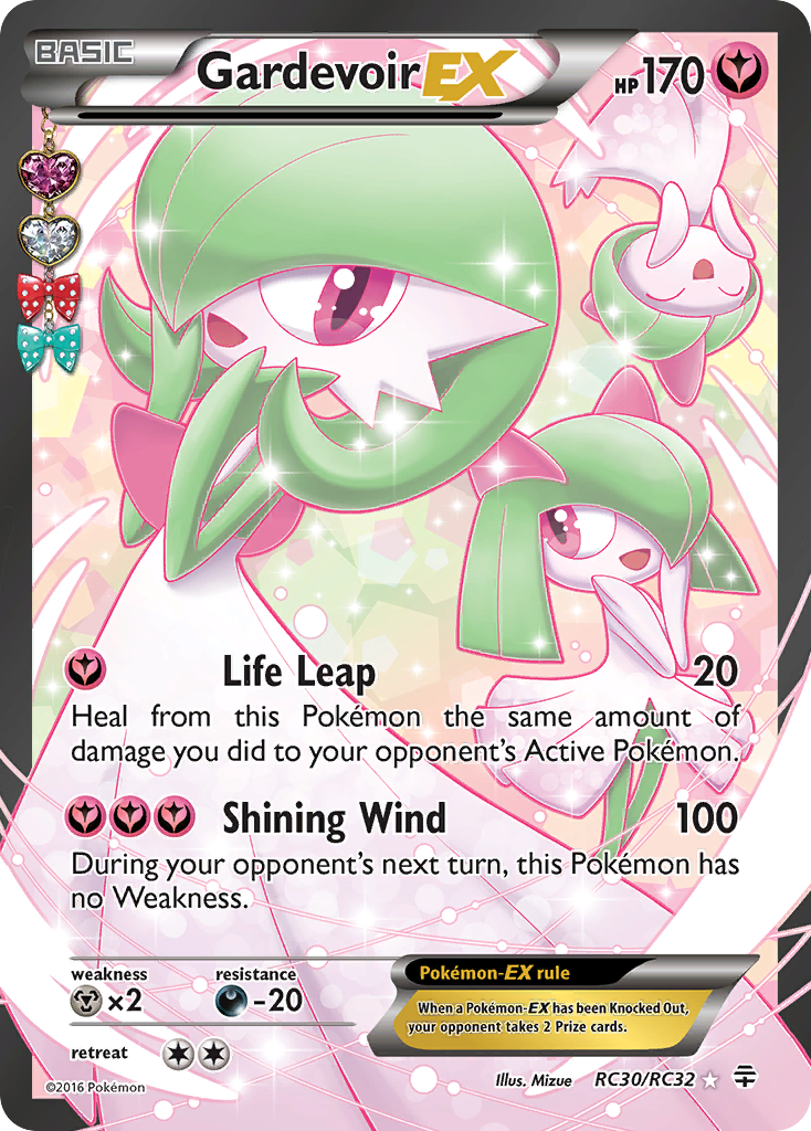 Gardevoir EX (RC30/RC32) [XY: Generations] | Exor Games Summserside