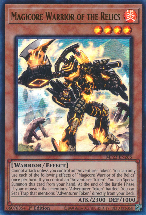 Magicore Warrior of the Relics [MP23-EN266] Ultra Rare | Exor Games Summserside