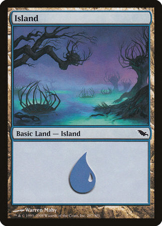 Island (287) [Shadowmoor] | Exor Games Summserside