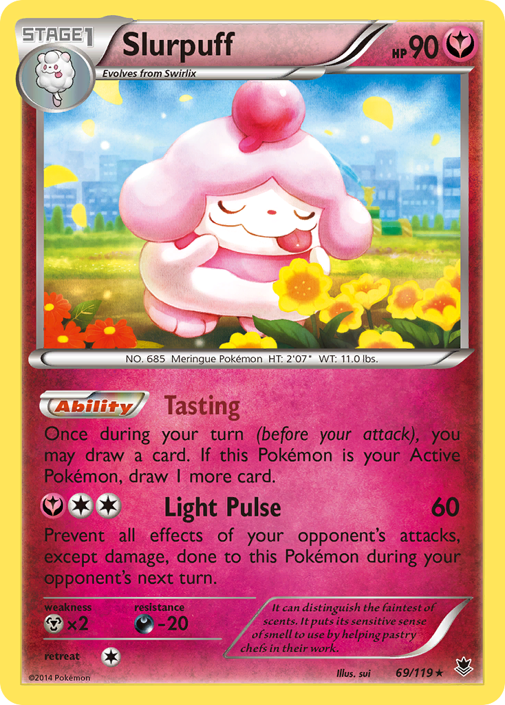 Slurpuff (69/119) [XY: Phantom Forces] | Exor Games Summserside