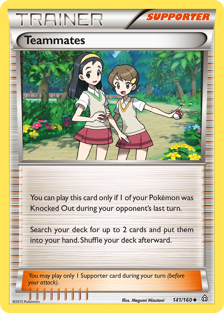 Teammates (141/160) [XY: Primal Clash] | Exor Games Summserside