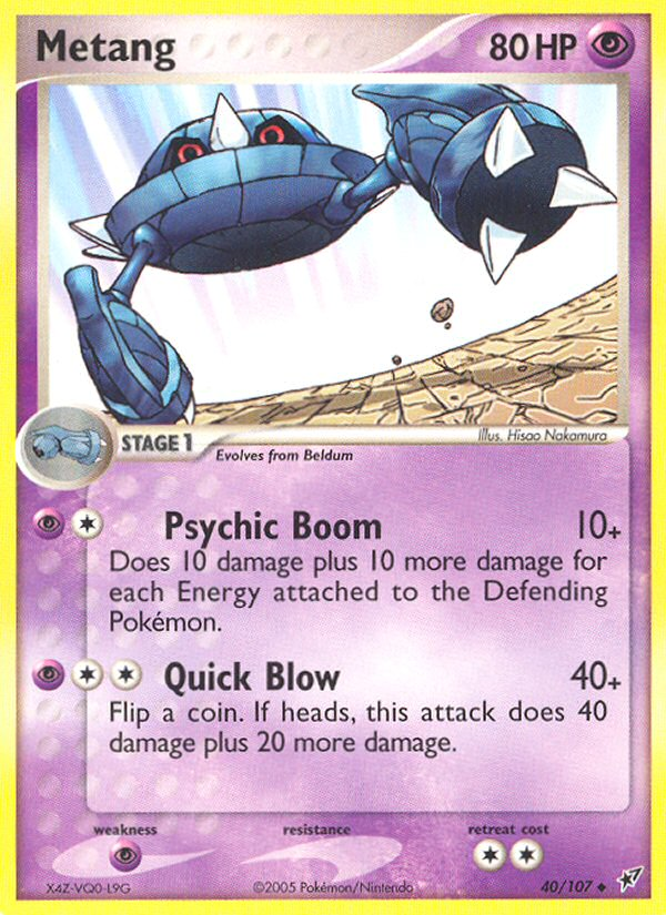 Metang (40/107) [EX: Deoxys] | Exor Games Summserside