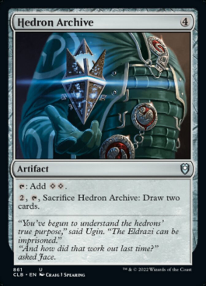 Hedron Archive [Commander Legends: Battle for Baldur's Gate] | Exor Games Summserside