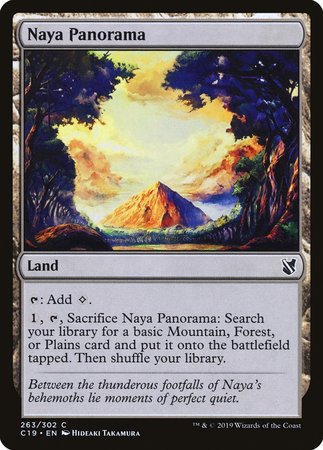 Naya Panorama [Commander 2019] | Exor Games Summserside