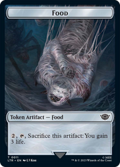 Food // Wraith Double-Sided Token [The Lord of the Rings: Tales of Middle-Earth Commander Tokens] | Exor Games Summserside