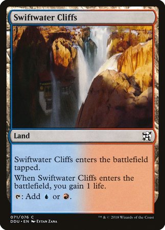 Swiftwater Cliffs [Duel Decks: Elves vs. Inventors] | Exor Games Summserside