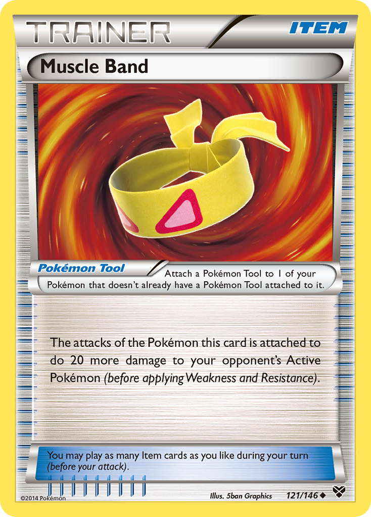 Muscle Band (121/146) [XY: Base Set] | Exor Games Summserside