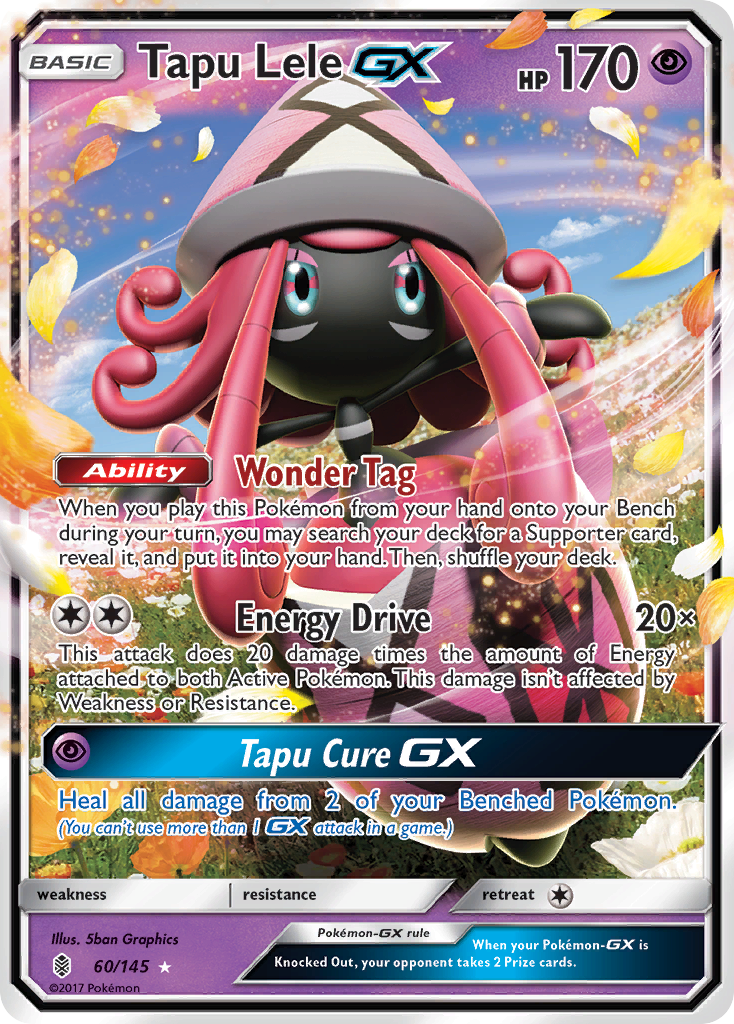 Tapu Lele GX (60/145) [Sun & Moon: Guardians Rising] | Exor Games Summserside