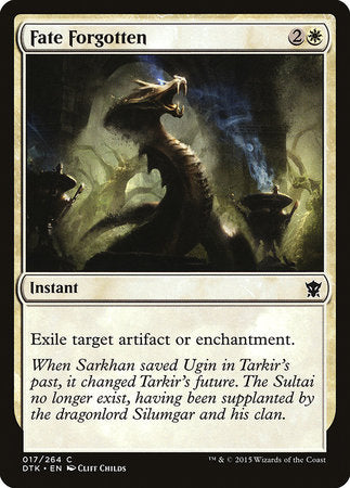 Fate Forgotten [Dragons of Tarkir] | Exor Games Summserside