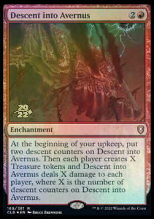 Descent into Avernus [Commander Legends: Battle for Baldur's Gate Prerelease Promos] | Exor Games Summserside