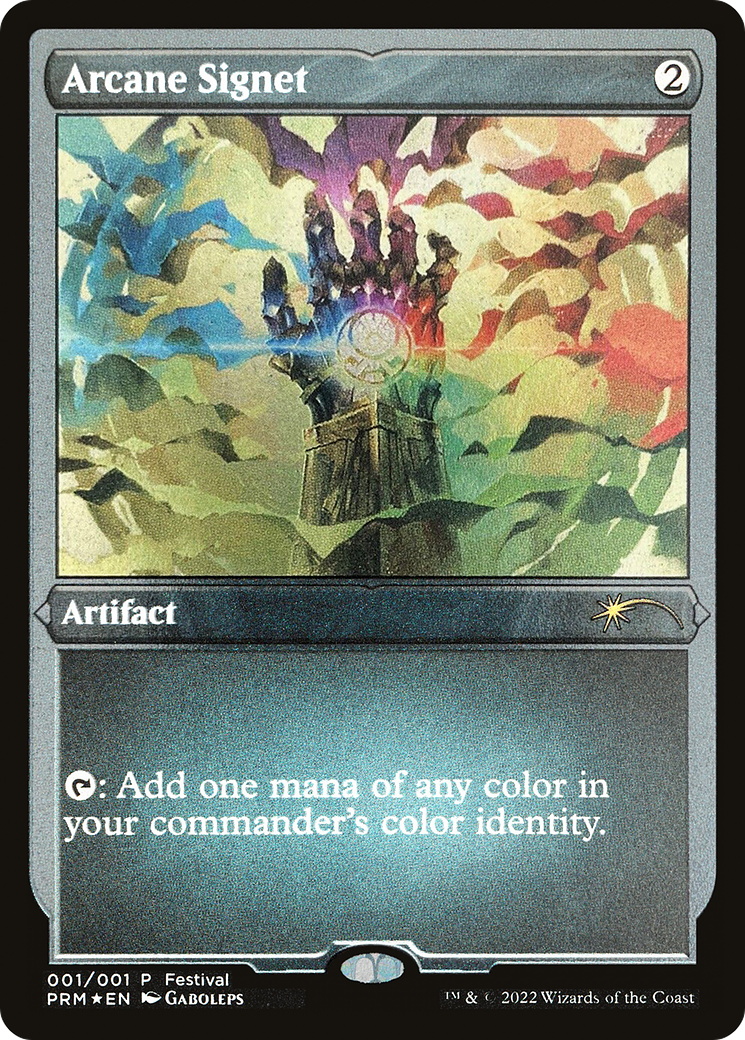 Arcane Signet (Foil Etched) [30th Anniversary Promos] | Exor Games Summserside