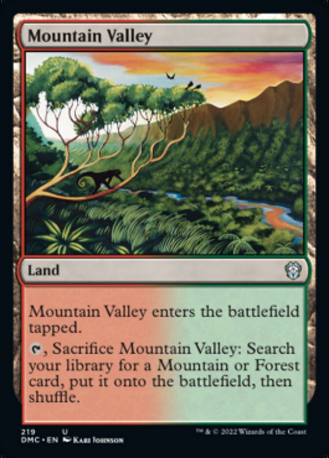 Mountain Valley [Dominaria United Commander] | Exor Games Summserside