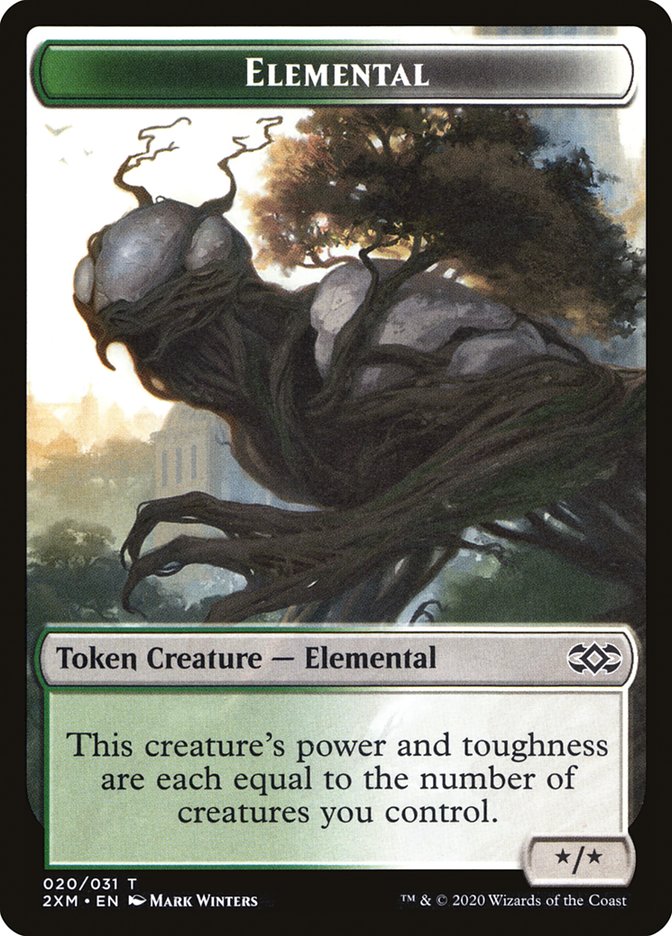 Elemental Token [Double Masters] | Exor Games Summserside