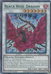 Black Rose Dragon (Green) [LDS2-EN110] Ultra Rare | Exor Games Summserside