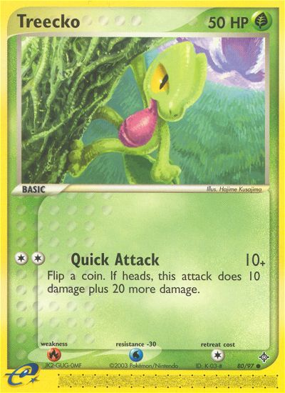 Treecko (80/97) [EX: Dragon] | Exor Games Summserside