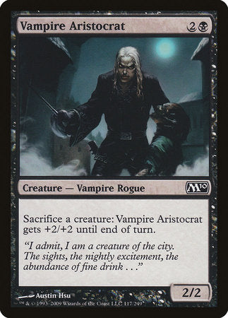 Vampire Aristocrat [Magic 2010] | Exor Games Summserside