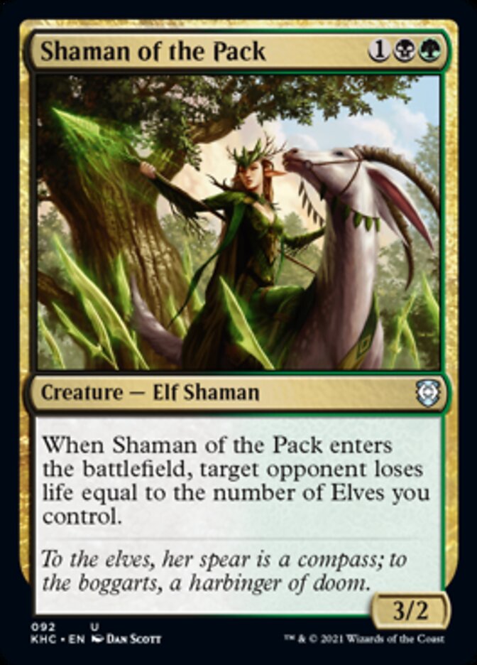 Shaman of the Pack [Kaldheim Commander] | Exor Games Summserside