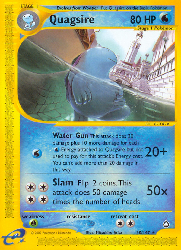 Quagsire (30/147) [Aquapolis] | Exor Games Summserside