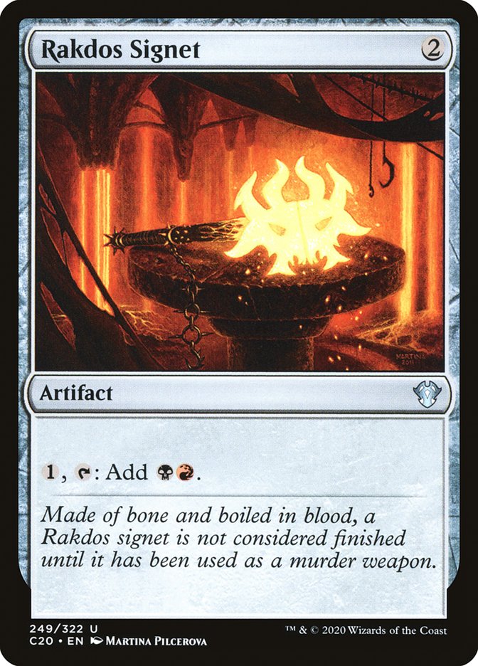 Rakdos Signet [Commander 2020] | Exor Games Summserside