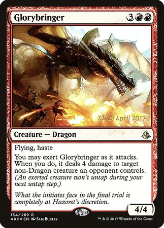 Glorybringer [Amonkhet Promos] | Exor Games Summserside