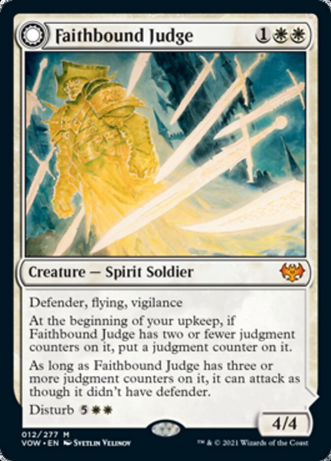 Faithbound Judge // Sinner's Judgment [Innistrad: Crimson Vow] | Exor Games Summserside