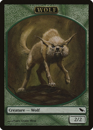 Wolf Token [Shadowmoor Tokens] | Exor Games Summserside