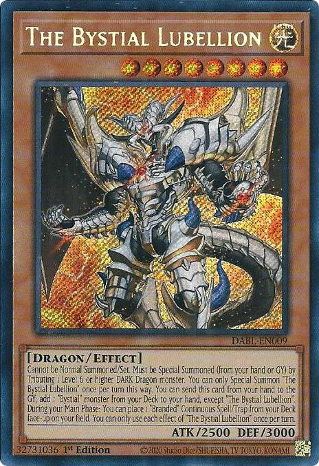 The Bystial Lubellion [DABL-EN009] Secret Rare | Exor Games Summserside