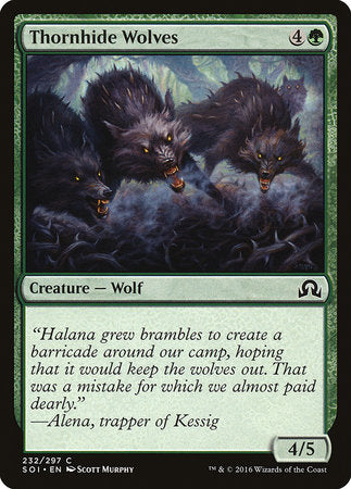 Thornhide Wolves [Shadows over Innistrad] | Exor Games Summserside
