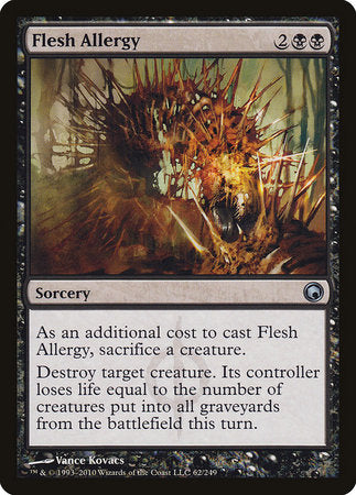 Flesh Allergy [Scars of Mirrodin] | Exor Games Summserside