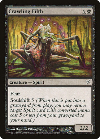 Crawling Filth [Betrayers of Kamigawa] | Exor Games Summserside
