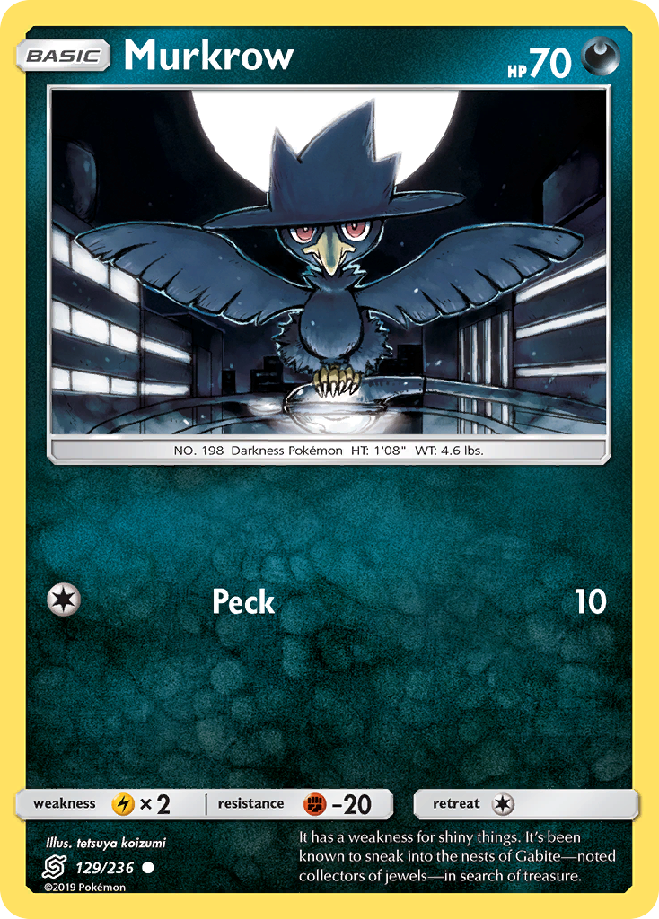 Murkrow (129/236) [Sun & Moon: Unified Minds] | Exor Games Summserside